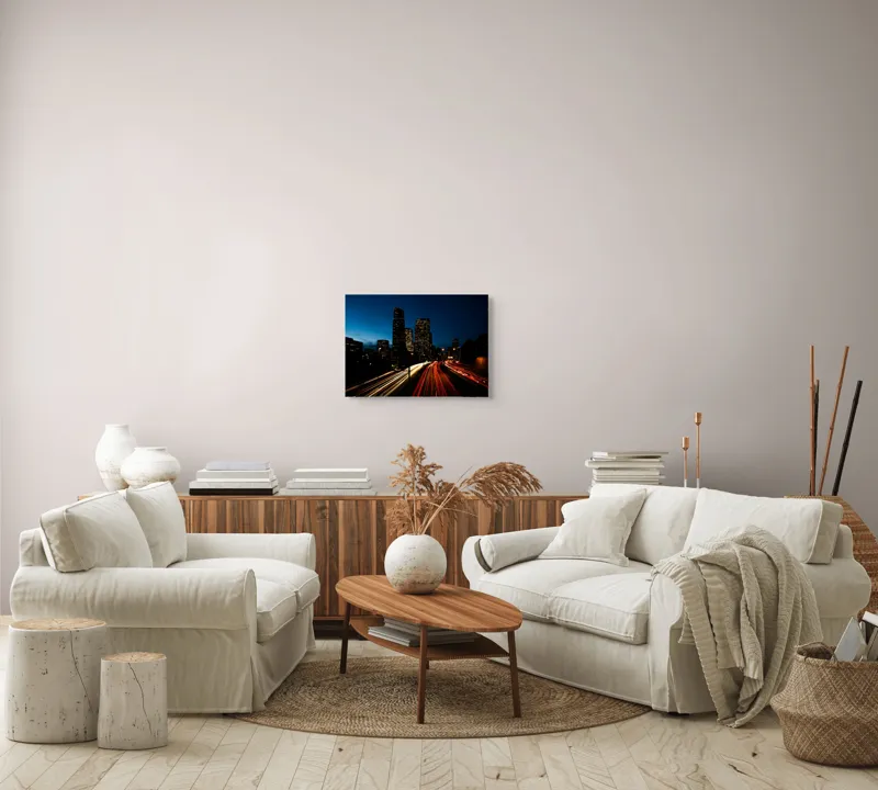 Tablou Canvas, "Orașul luminilor și al mișcării", 54 x 39 cm – poza 5