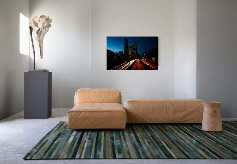 Tablou Canvas, "Orașul luminilor și al mișcării", 90 x 50 cm – poza 8