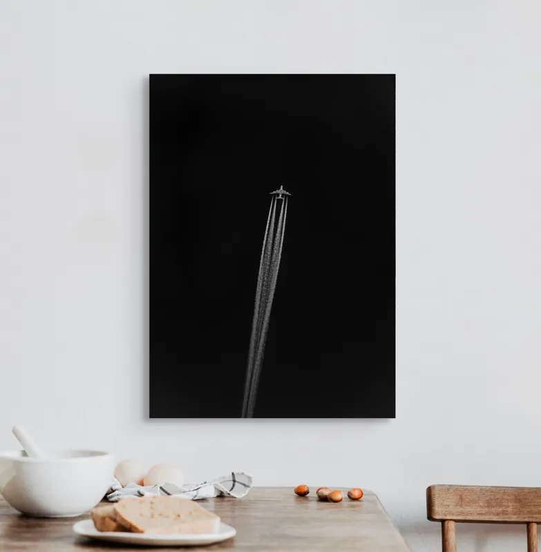 Tablou Canvas, "Zborul nopții către infinit", 50 x 70 cm – poza 3