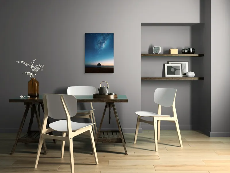 Tablou Canvas, "Steaua nopții peste oceanul tainic", 50 x 70 cm – poza 5