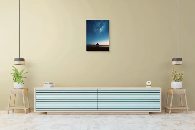 Tablou Canvas, "Steaua nopții peste oceanul tainic", 50 x 70 cm – poza 6