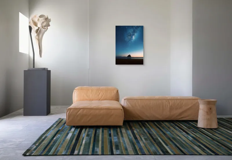 Tablou Canvas, "Steaua nopții peste oceanul tainic", 50 x 70 cm – poza 7
