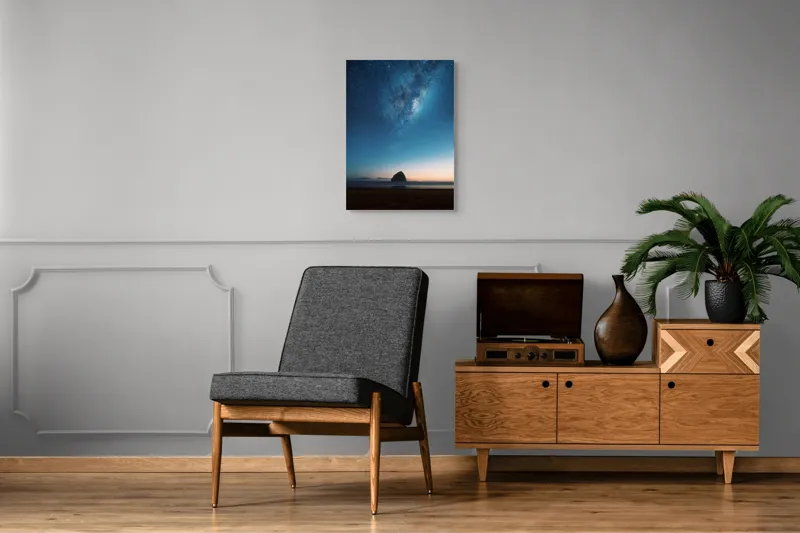 Tablou Canvas, "Steaua nopții peste oceanul tainic", 50 x 70 cm – poza 8