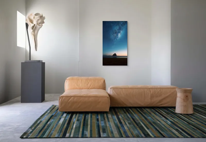 Tablou Canvas, "Steaua nopții peste oceanul tainic", 50 x 90 cm – poza 5