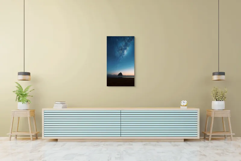 Tablou Canvas, "Steaua nopții peste oceanul tainic", 50 x 90 cm – poza 6