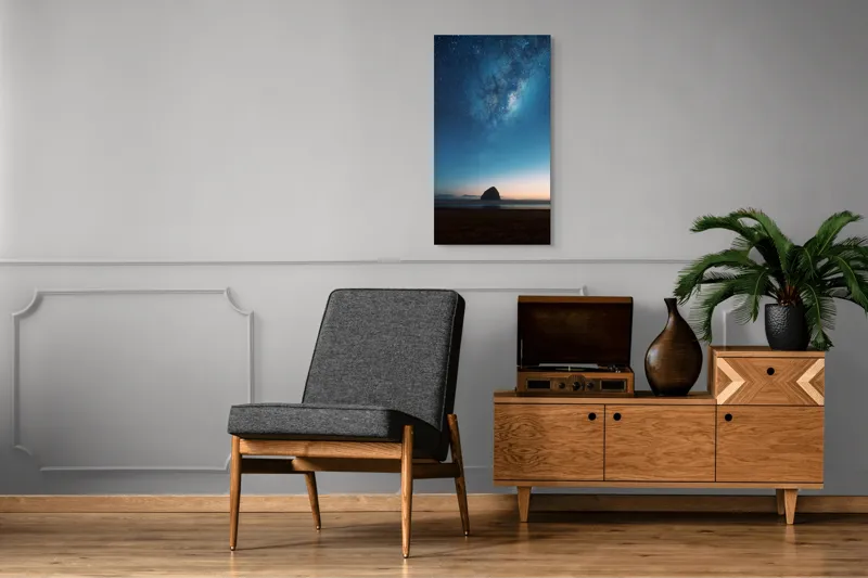 Tablou Canvas, "Steaua nopții peste oceanul tainic", 50 x 90 cm – poza 8