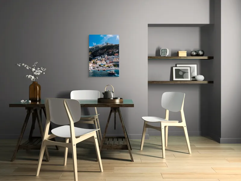 Tablou Canvas, "Simfonia Culorilor pe Coasta Amalfi", 50 x 70 cm – poza 5