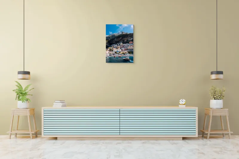 Tablou Canvas, "Simfonia Culorilor pe Coasta Amalfi", 50 x 70 cm – poza 6