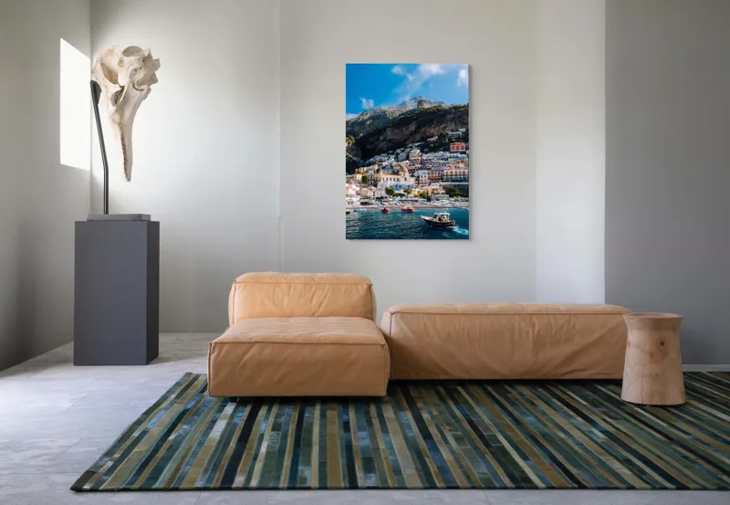 Tablou Canvas, "Simfonia Culorilor pe Coasta Amalfi", 70 x 100 cm – poza 7