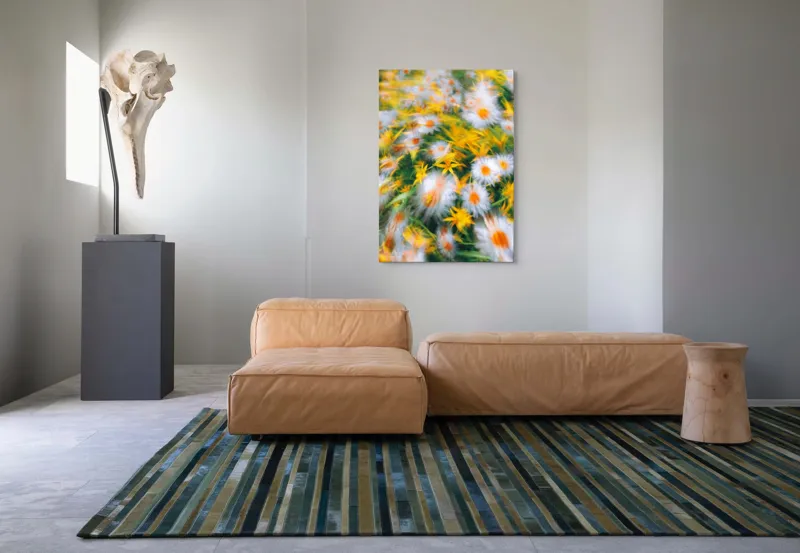 Tablou Canvas, "Dansul efemer al verii florale", 70 x 100 cm – poza 7
