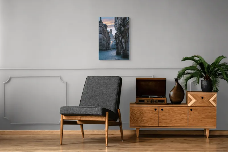 Tablou Canvas Arhitectură Stradă Amurg Cer Oraș, 50 x 70 cm – poza 8