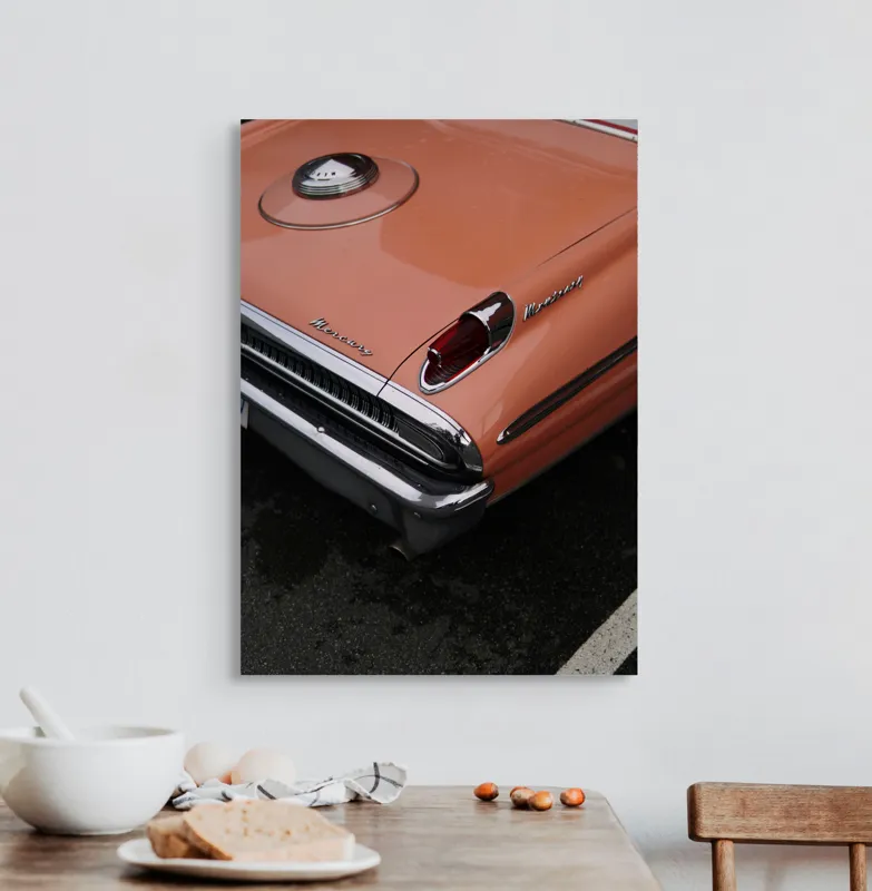 Tablou Canvas, "Mercurul elegant al timpului trecut", 50 x 70 cm – poza 3
