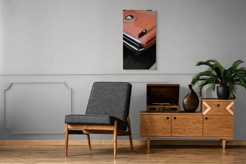 Tablou Canvas, "Mercurul elegant al timpului trecut", 50 x 90 cm – poza 8