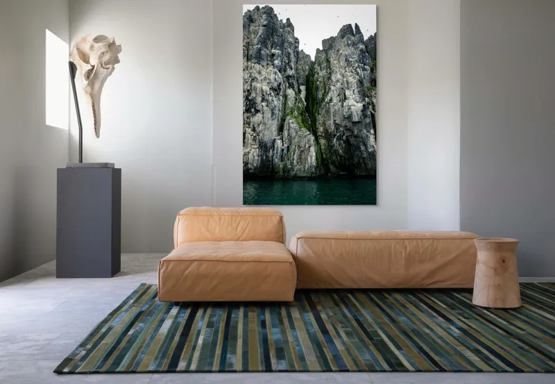 Tablou Canvas Coloși de piatră la malul mării, peisaj natural și misterios, 100 x 150 cm – poza 7