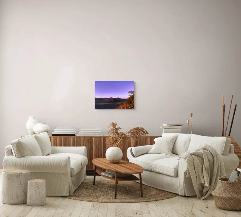 Tablou Canvas, "Amurgul Vioriu al Muntelui Bromo", 54 x 39 cm – poza 5