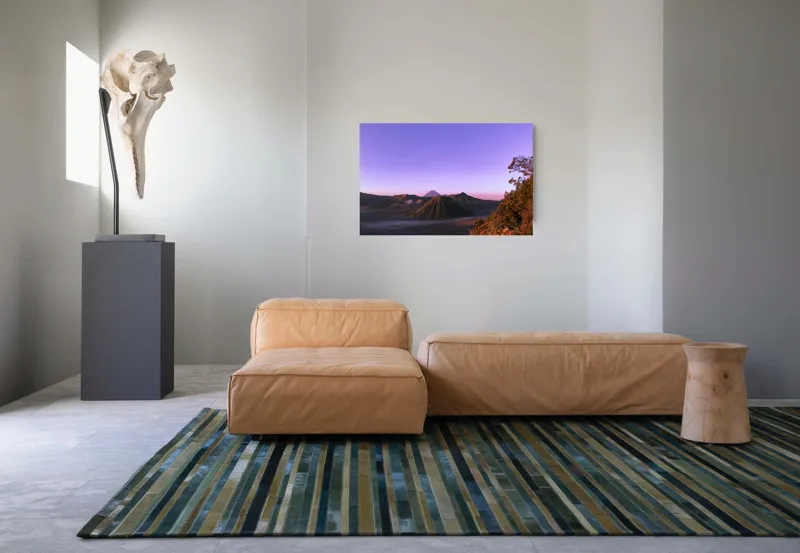 Tablou Canvas, "Amurgul Vioriu al Muntelui Bromo", 90 x 50 cm – poza 8