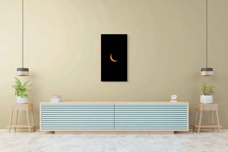 Tablou Canvas, "Secera Răsăritului în Întuneric", 50 x 90 cm – poza 6