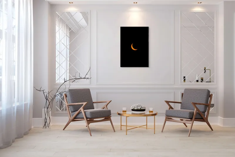 Tablou Canvas, "Secera Răsăritului în Întuneric", 70 x 100 cm – poza 8