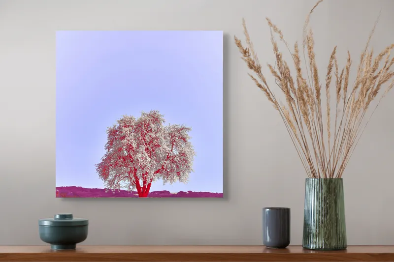 Tablou Canvas, "Visul unui copac înflorit", 50 x 50 cm – poza 4