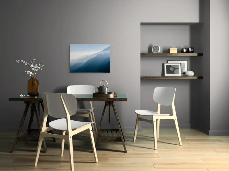 Tablou Canvas, "Umbrele Măreției Munților Pătrunzători", 70 x 50 cm – poza 5