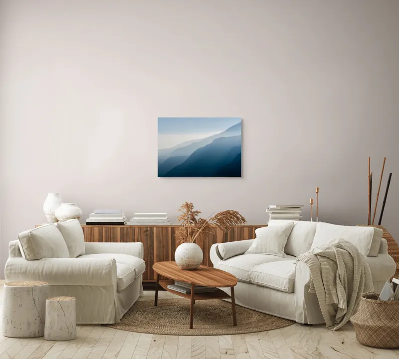 Tablou Canvas, "Umbrele Măreției Munților Pătrunzători", 70 x 50 cm – poza 6