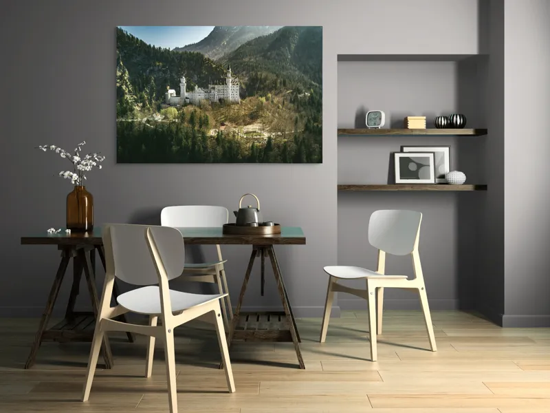 Tablou Canvas Castel viselor în lumina dimineții, 150 x 100 cm – poza 5
