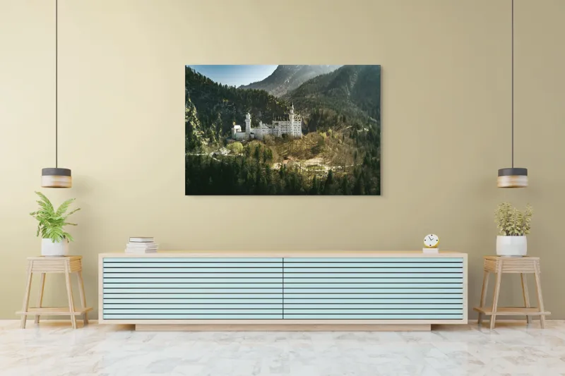 Tablou Canvas Castel viselor în lumina dimineții, 150 x 100 cm – poza 6