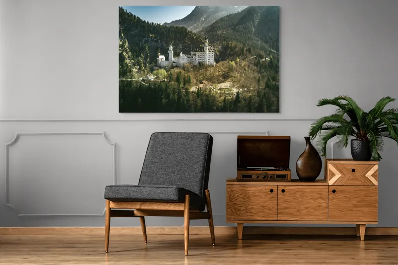 Tablou Canvas Castel viselor în lumina dimineții, 150 x 100 cm – poza 8
