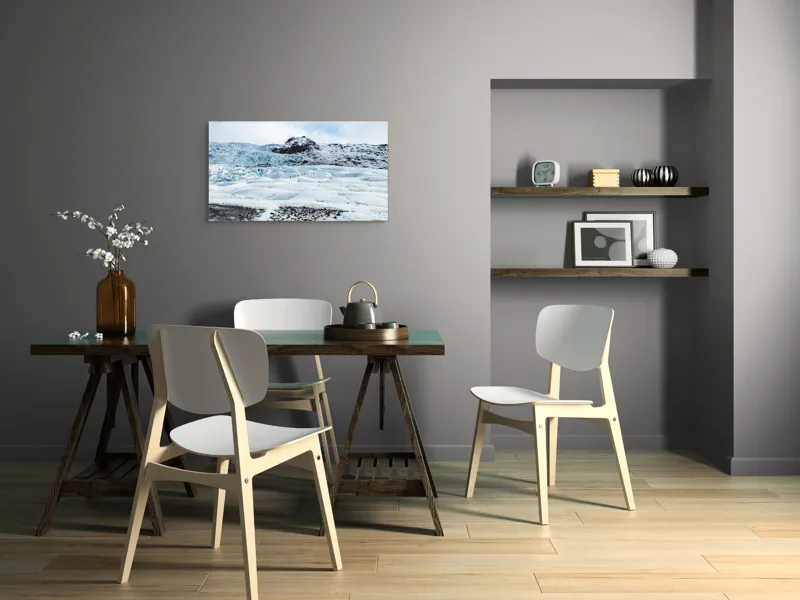Tablou Canvas, "Călătorie prin regatul înghețat al timpului", 90 x 50 cm – poza 3