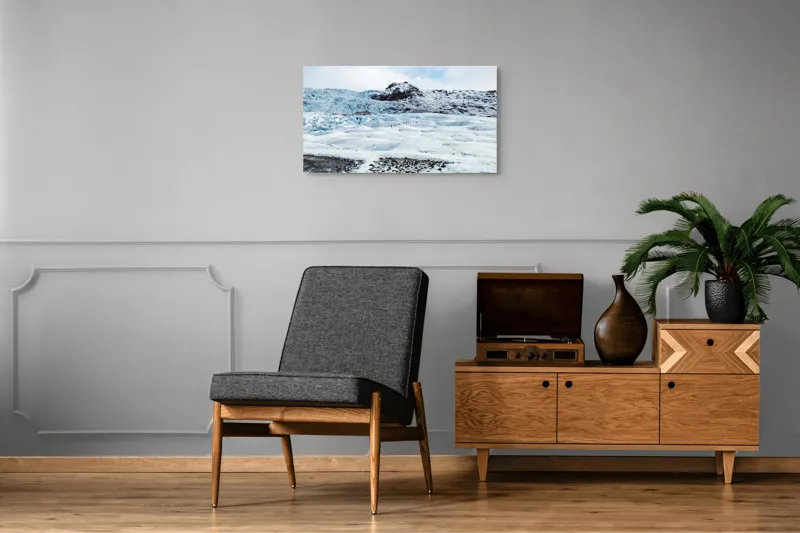 Tablou Canvas, "Călătorie prin regatul înghețat al timpului", 90 x 50 cm – poza 6