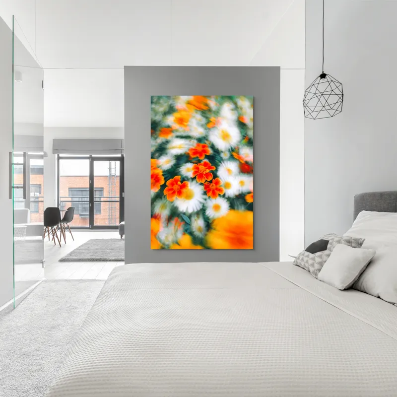 Tablou Canvas, "Vârtejul Vifor Floristic al Verii", 100 x 150 cm – poza 5