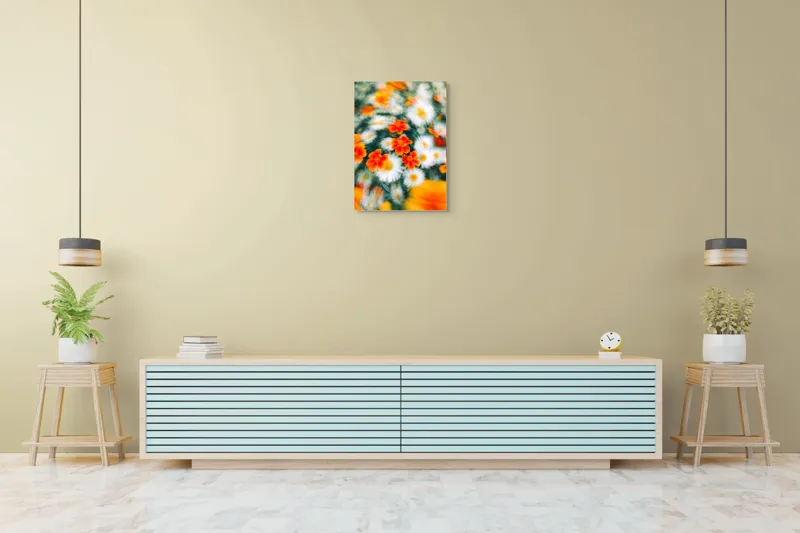 Tablou Canvas, "Vârtejul Vifor Floristic al Verii", 50 x 70 cm – poza 6