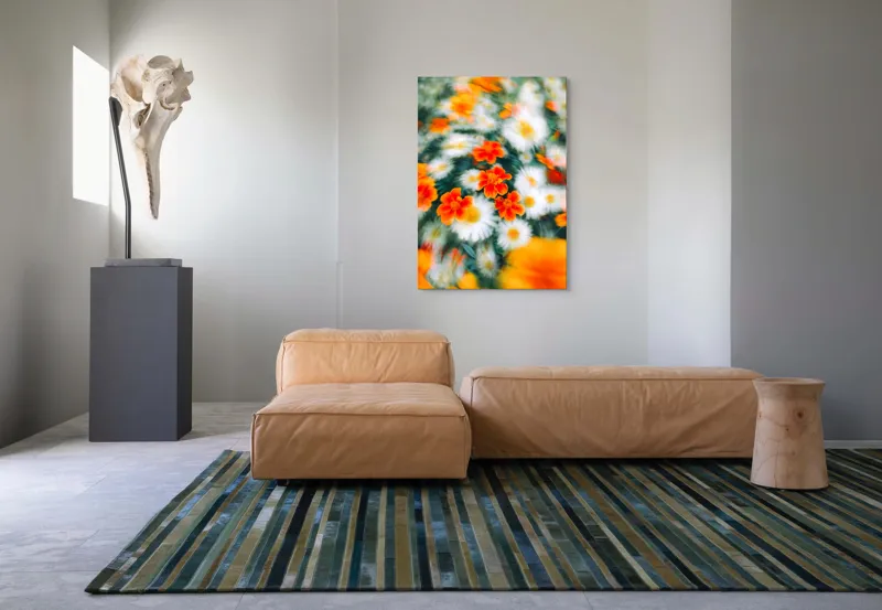 Tablou Canvas, "Vârtejul Vifor Floristic al Verii", 70 x 100 cm – poza 7