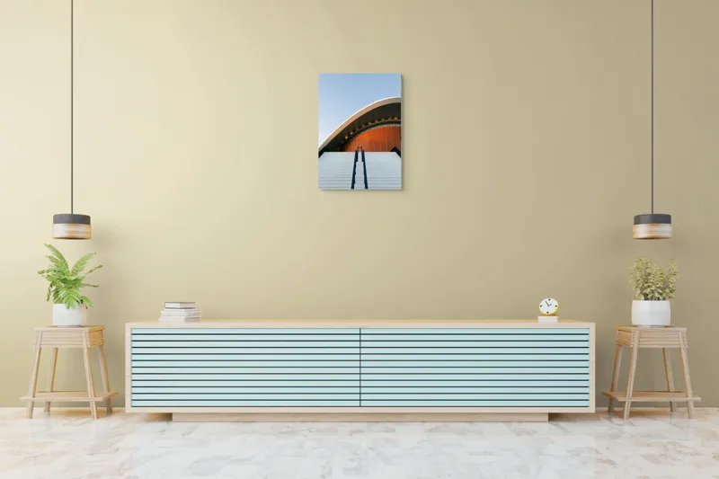Tablou Canvas, "Armonia formelor în ascensiune arhitecturală", 50 x 70 cm – poza 6