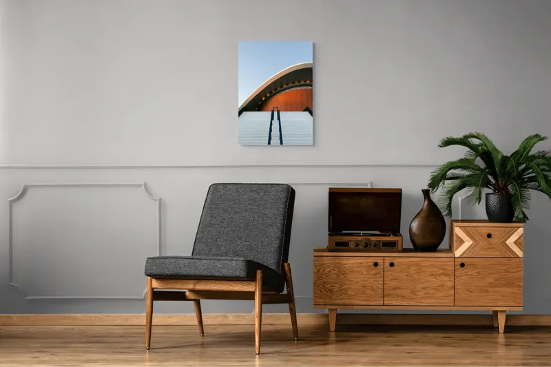 Tablou Canvas, "Armonia formelor în ascensiune arhitecturală", 50 x 70 cm – poza 8