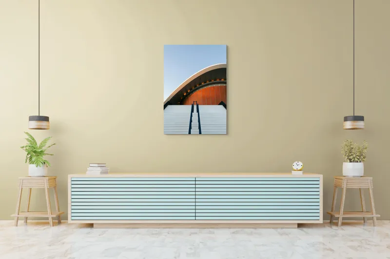 Tablou Canvas, "Armonia formelor în ascensiune arhitecturală", 70 x 100 cm – poza 5