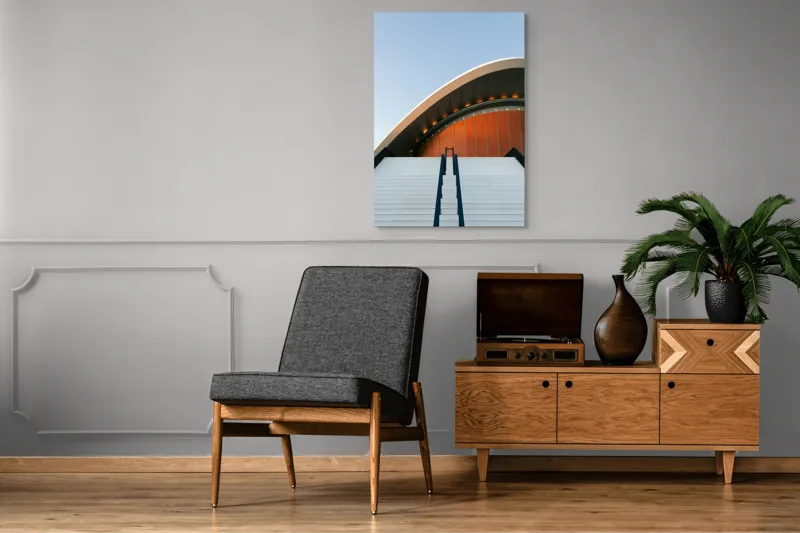 Tablou Canvas, "Armonia formelor în ascensiune arhitecturală", 70 x 100 cm – poza 6