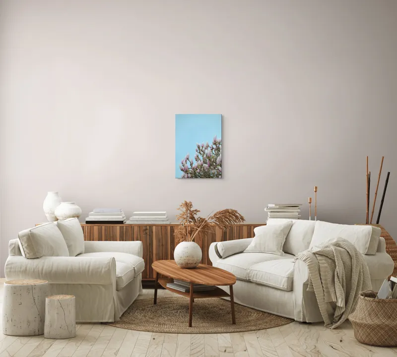 Tablou Canvas, "Muguri de magnolie sub cer senin", 39 x 54 cm – poza 5