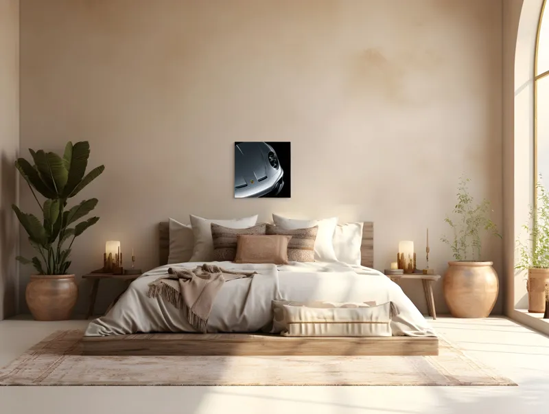 Tablou Canvas, "Timpul Eleganței în Viteza Luminii", 50 x 50 cm – poza 5