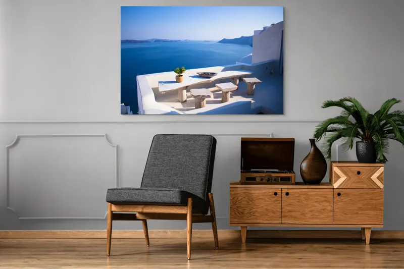 Tablou Canvas, Priveliște la Marea Egee, , Decorativ, 150 x 100 cm – poza 8