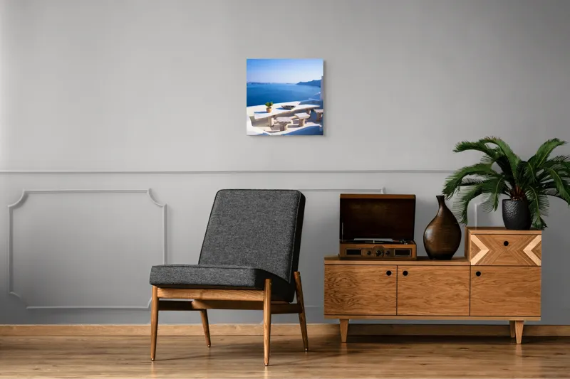 Tablou Canvas, Priveliște la Marea Egee, , Decorativ, 50 x 50 cm – poza 6