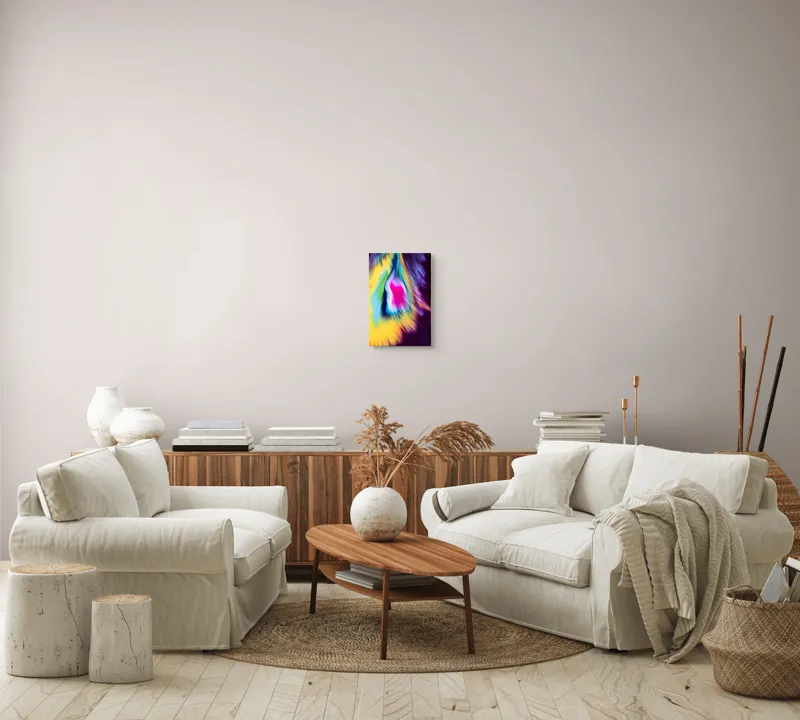 Tablou Canvas Abstract Multicolor pentru Decorarea Interiorului, 26 x 39 cm – poza 7