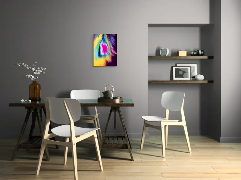 Tablou Canvas Abstract Multicolor pentru Decorarea Interiorului, 39 x 54 cm – poza 7