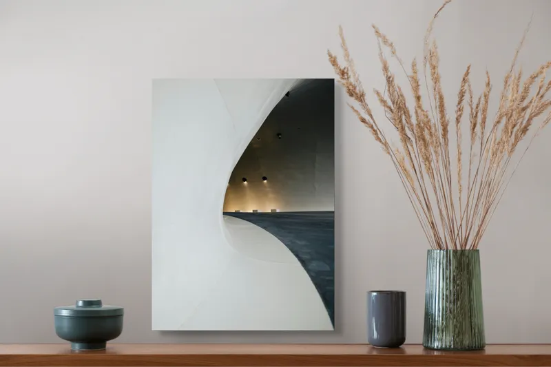 Tablou Canvas, Design Abstract, , Alb, 39 x 54 cm