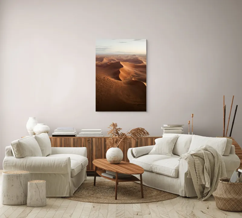 Tablou Canvas Dansul veșnic al dunelor aurii, 70 x 100 cm