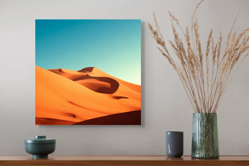 Tablou Canvas Peisaj Deșert – Design Artistic pentru Interioare, 50 x 50 cm – poza 4