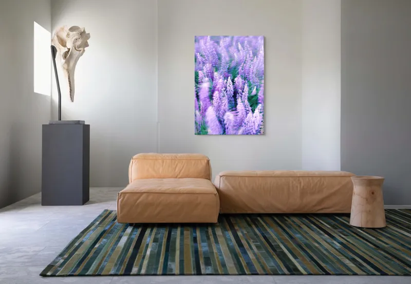 Tablou Canvas, "Dansul Vântului Printre Flori Mov", 70 x 100 cm – poza 7