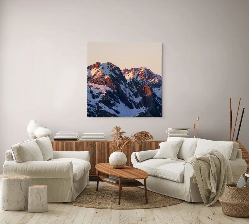 Tablou Canvas, Multicolor, , Cadru Inclus, 100 x 100 cm – poza 3