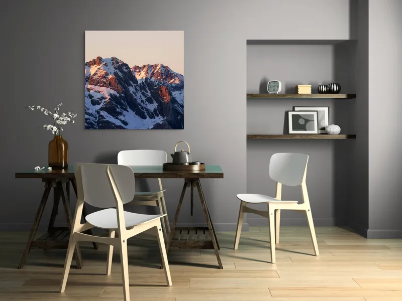 Tablou Canvas, Multicolor, , Cadru Inclus, 100 x 100 cm – poza 6