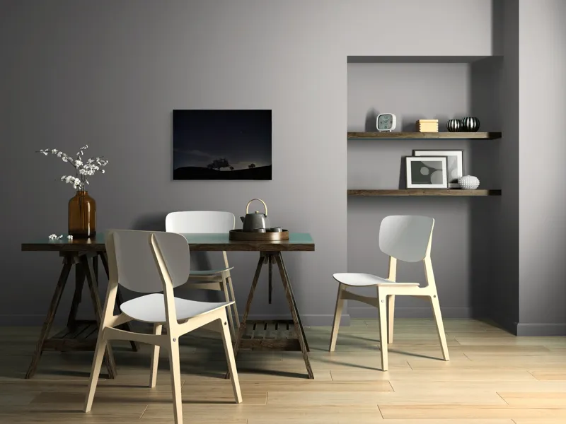Tablou Canvas Peisaj Nocturn cu Cer Înstelat - Artă și Liniște, 70 x 50 cm – poza 5